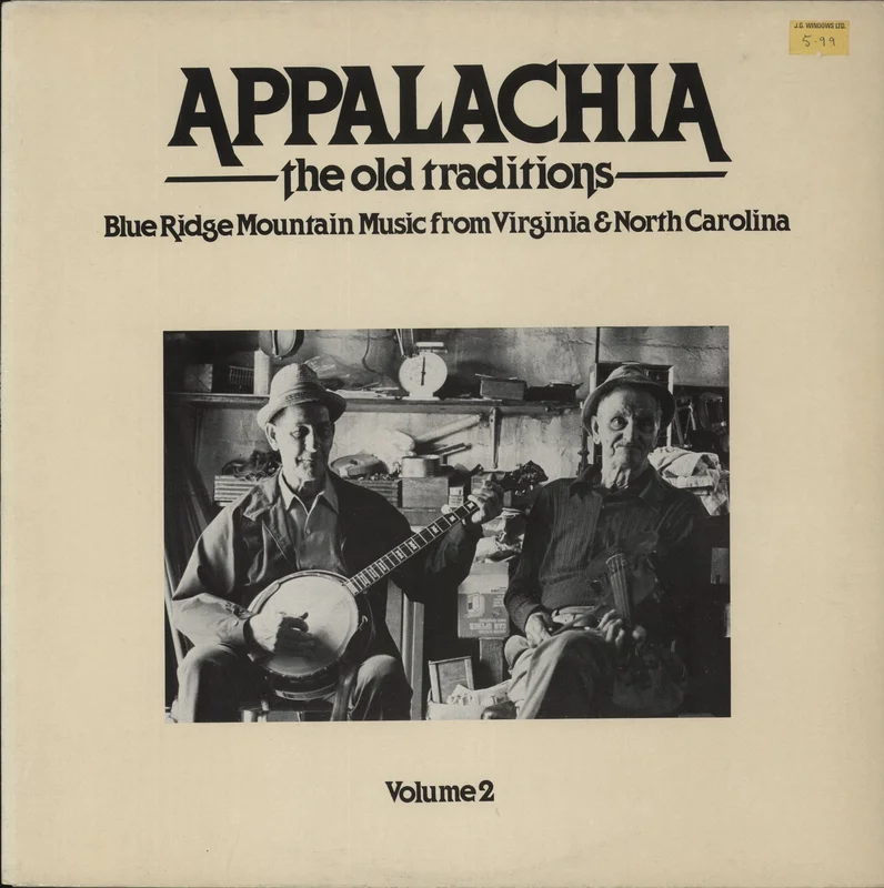 Various-World Music Appalachia - The Old Traditions - Volume 2 UK Vinyl LP