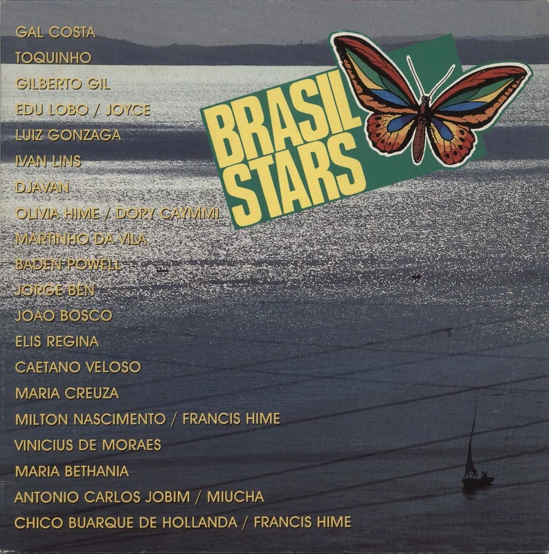 Various-World Music Brasil Stars French 2-LP vinyl set