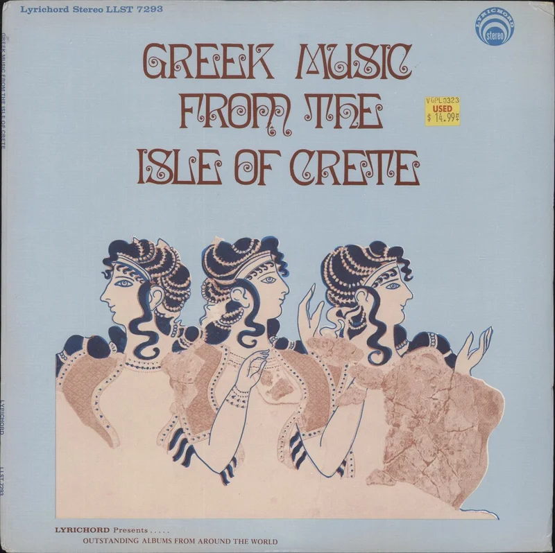 Various-World Music Greek Music From The Isle Of Crete UK Vinyl LP