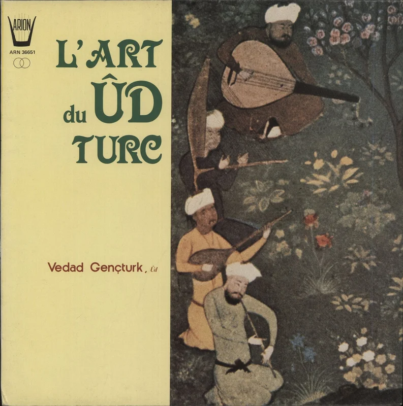 Vedad Genturk L'Art Du d Turc French Vinyl LP