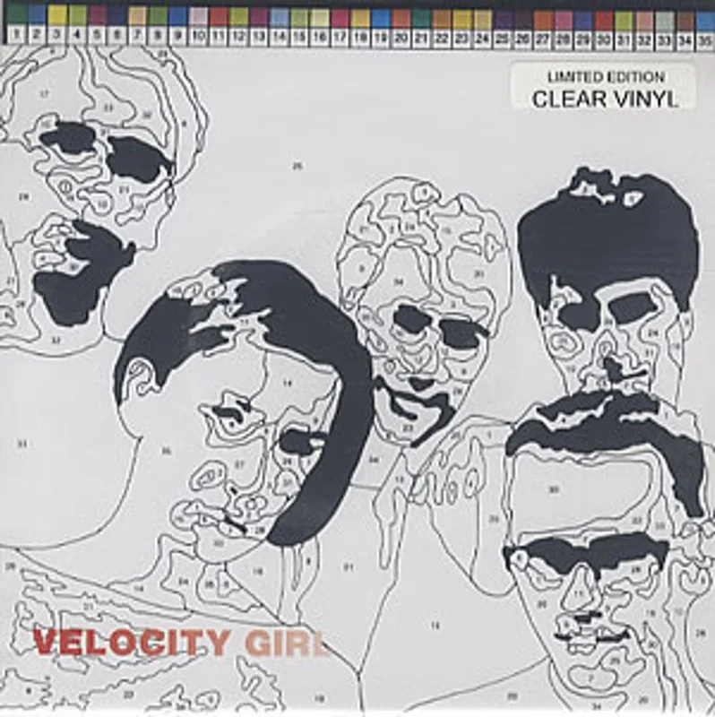 Velocity Girl Audrey's Eyes - clear vinyl US 7" vinyl