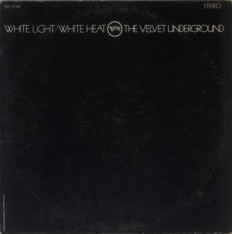 Velvet Underground White Light / White Heat US Vinyl LP