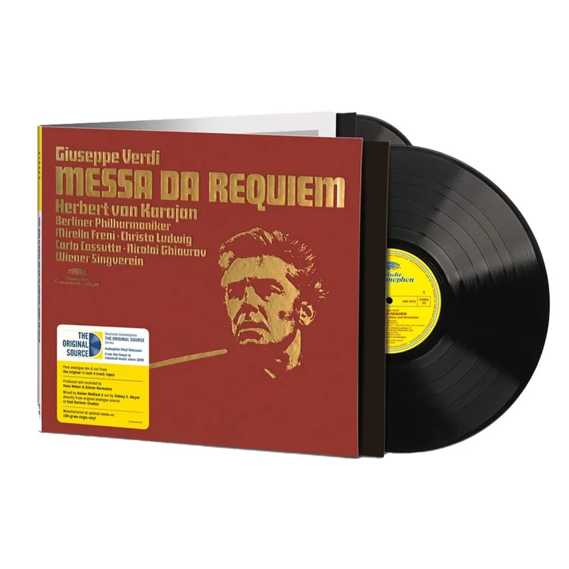 Verdi Messa da Requiem Herbert von Karajan: Original Source Series (2xLP, 180g, Original Source Series)