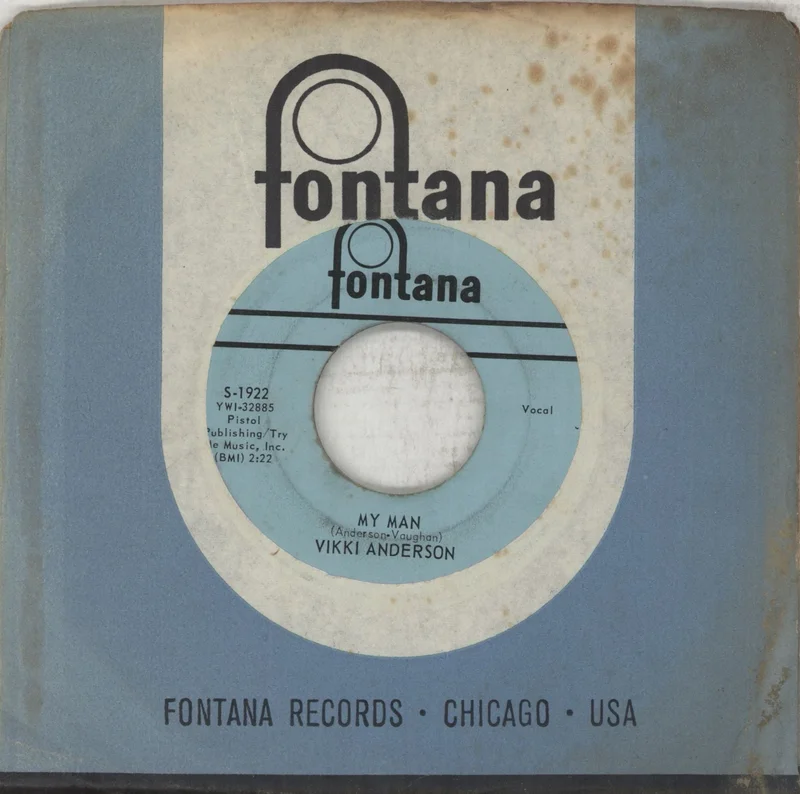 Vicki Anderson My Man US 7" vinyl