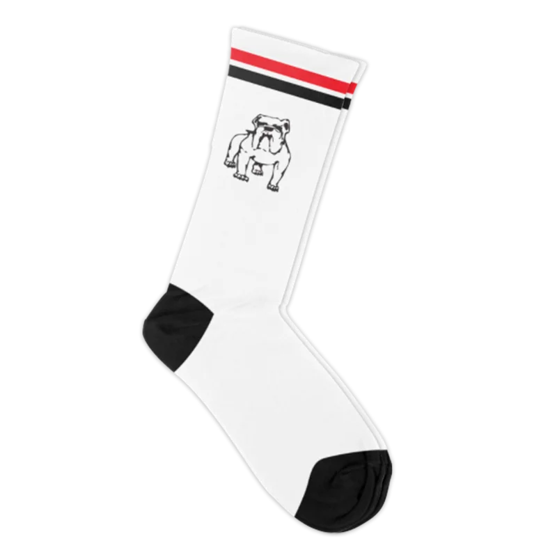 Victory Records Two-Stripe Logo Socks
