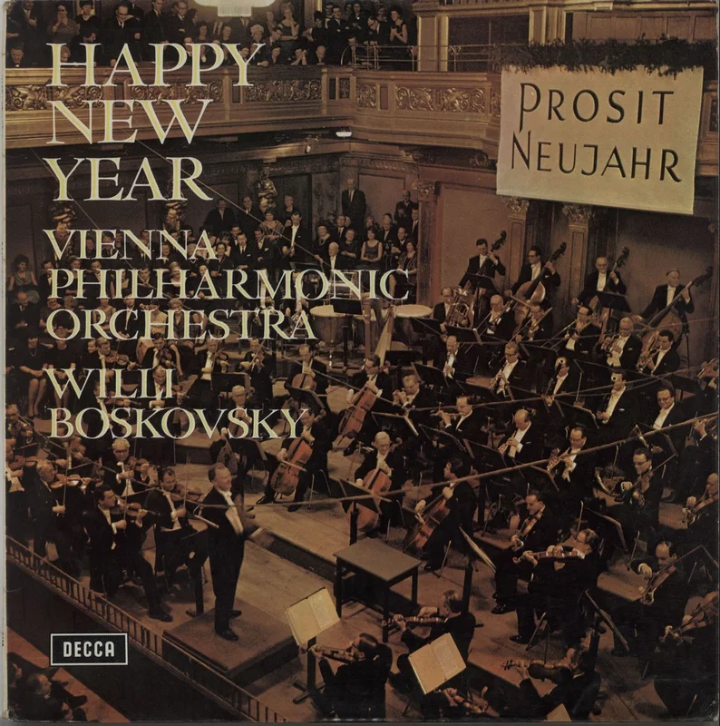 Vienna Philharmonic Orchestra Happy New Year UK Vinyl LP