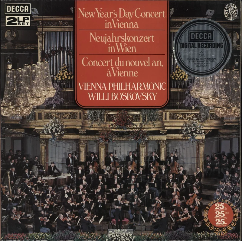 Vienna Philharmonic Orchestra New Year's Day Concert In Vienna UK 2-LP vinyl set