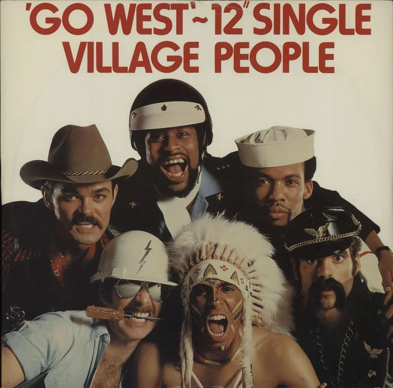 Village People Go West UK 12" vinyl