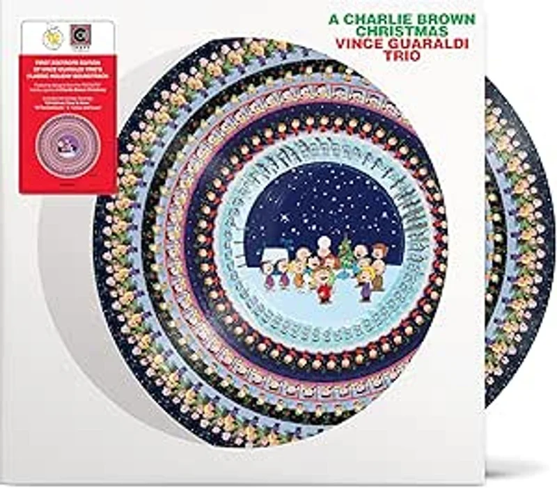 Vince Guaraldi A Charlie Brown Christmas - 60th Anniversary Edition - Zoetrope - Sealed UK Picture disc LP