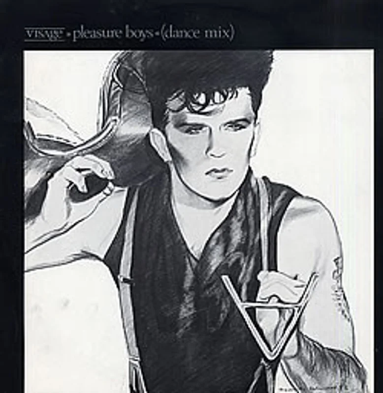 Visage Pleasure Boys UK 12" vinyl