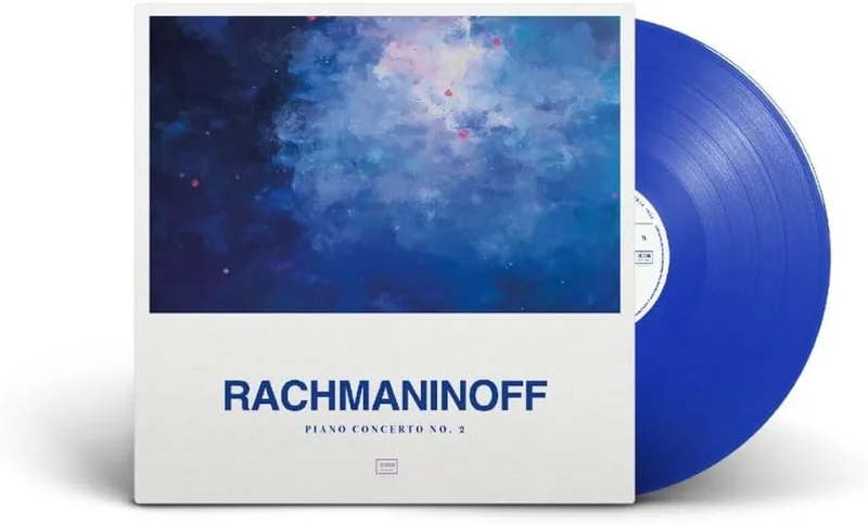Vladimir Ashkenazy Rachmaninoff | Piano Concert No.2 - Blue Vinyl - Sealed UK Vinyl LP