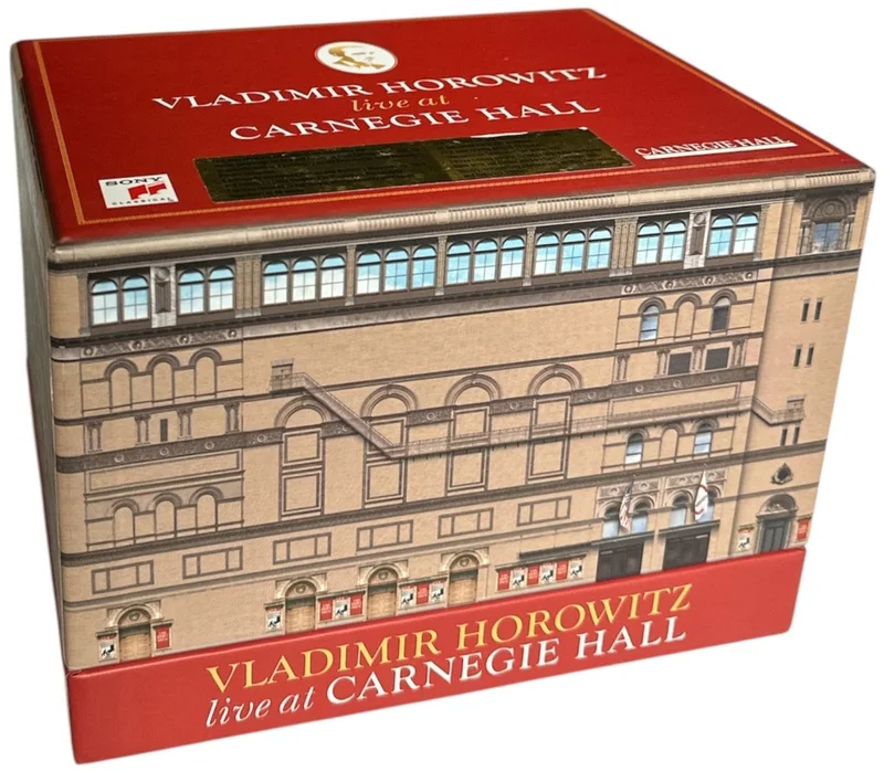 Vladimir Horowitz Live At Carnegie Hall UK Cd album box set