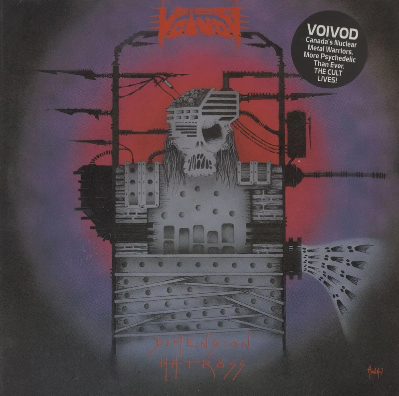 Voivod Dimension Hatrss - EX German Vinyl LP
