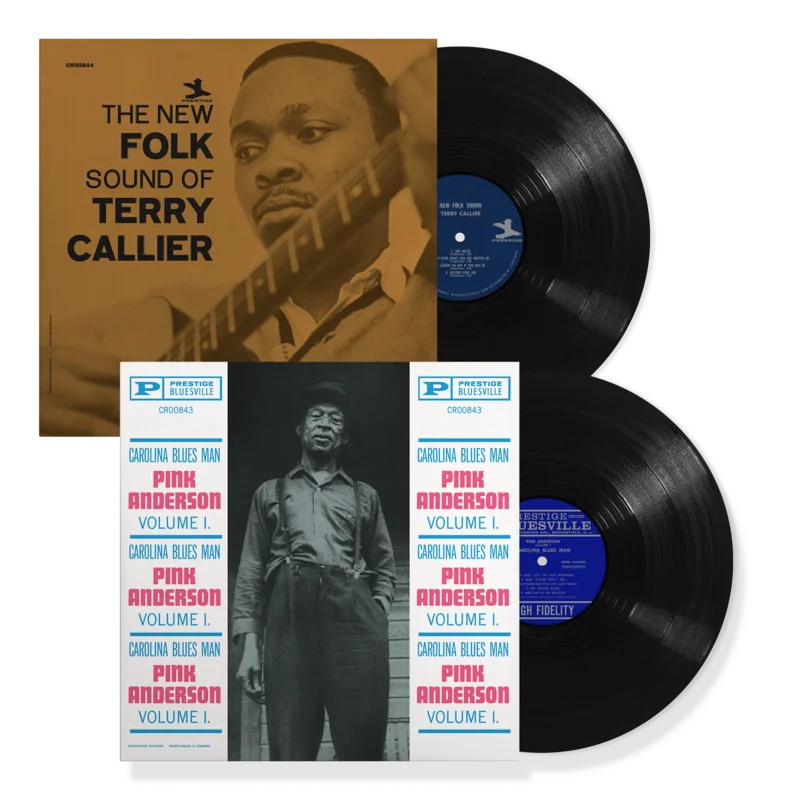 Vol. 1: Carolina Blues Man (180g) + The New Folk Sound Of Terry Callier (180g LP) (Bluesville Series)