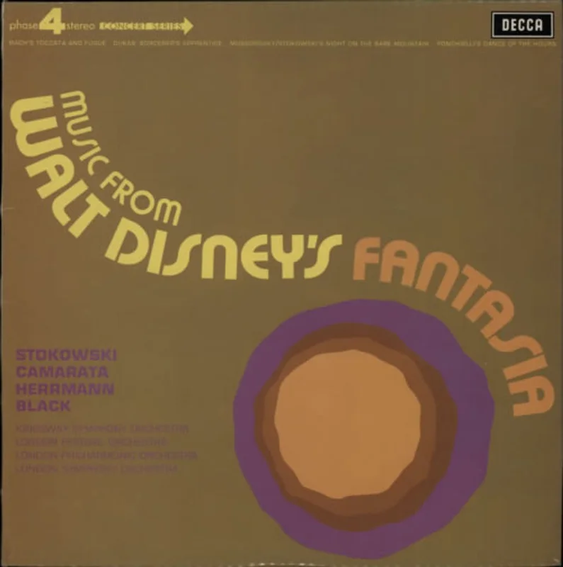 Walt Disney Music From Walt Disney's Fantasia UK Vinyl LP