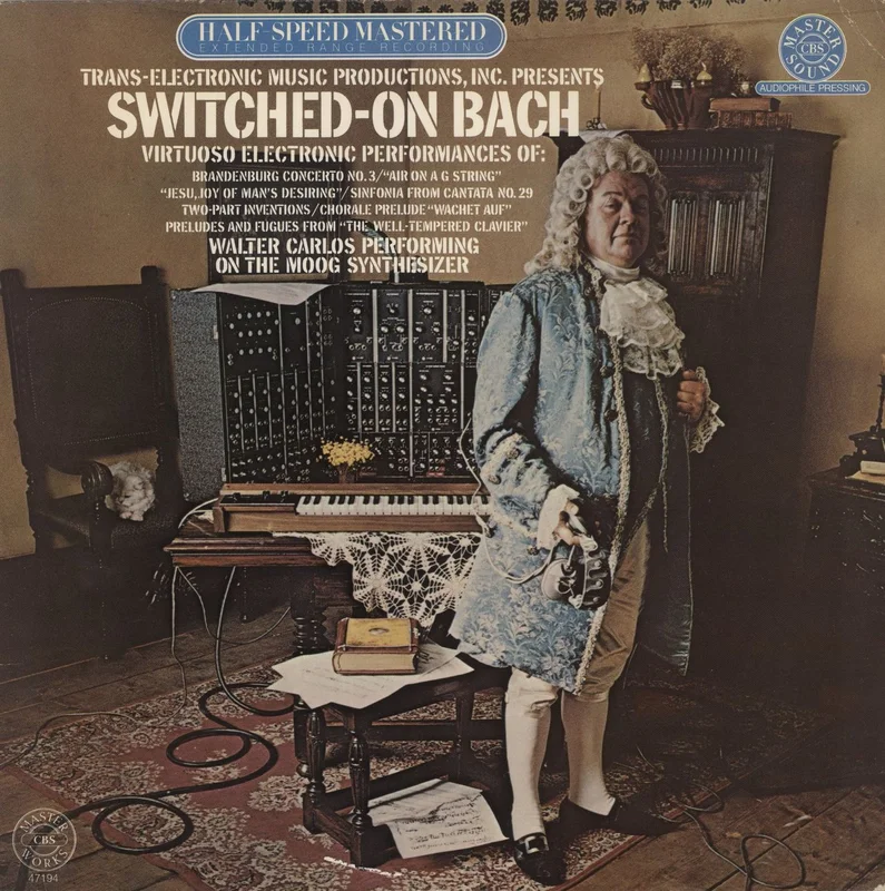 Walter Carlos Switched-On Bach US Vinyl LP