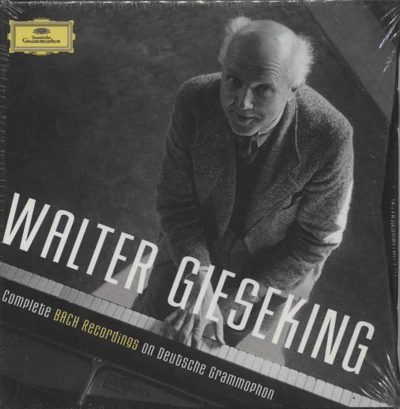 Walter Gieseking Complete Bach Recordings On Deutsche Grammophon - Sealed German Cd album box set