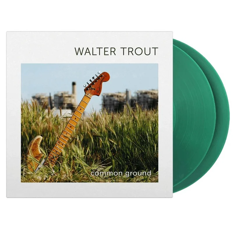 Walter Trout Band Common Ground - 15th Anniversary - 180 Gram Green Vinyl - Numbered Edition UK 2-LP vinyl set