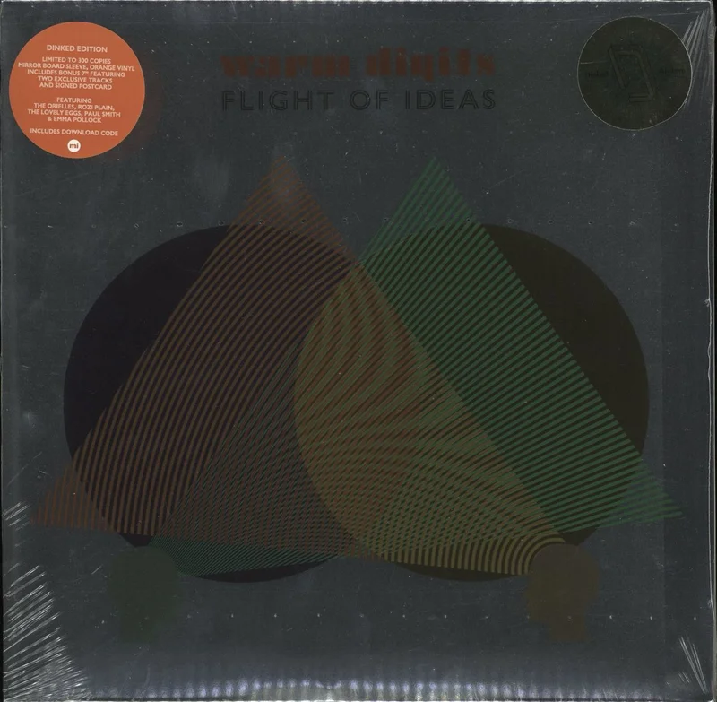 Warm Digits Flight of Ideas - Dinked - Orange UK Vinyl LP