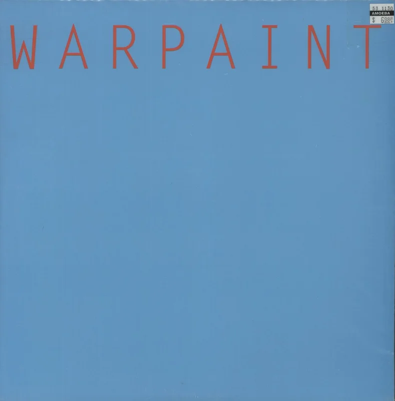 Warpaint Shadows - Red Vinyl UK 12" vinyl