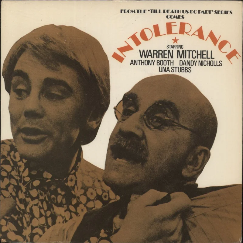 Warren Mitchell Intolerance UK 7" vinyl