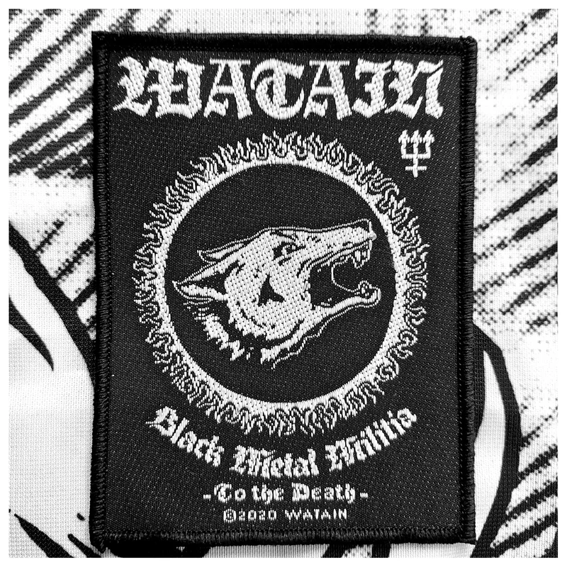WATAIN: official BLACK METAL MILITIA patch
