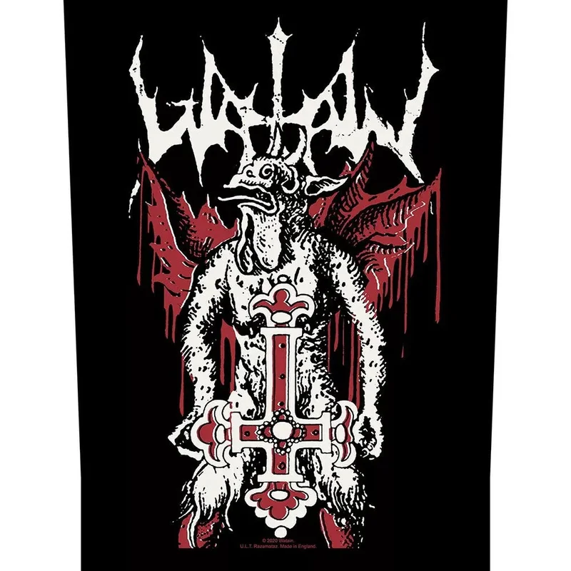 WATAIN: official DEMON/INVERTED CROSS large back patch