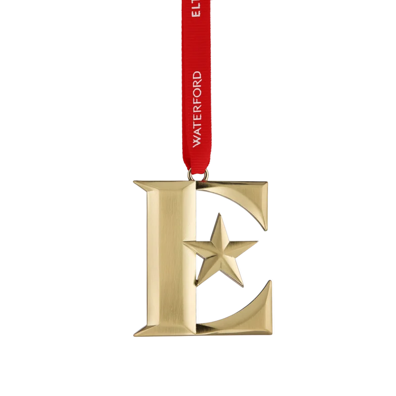 Waterford x Elton E Icon Metal Ornament