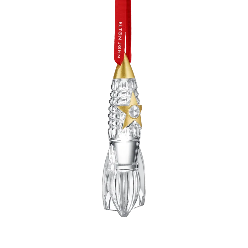 Waterford x Elton John Rocket Ornament