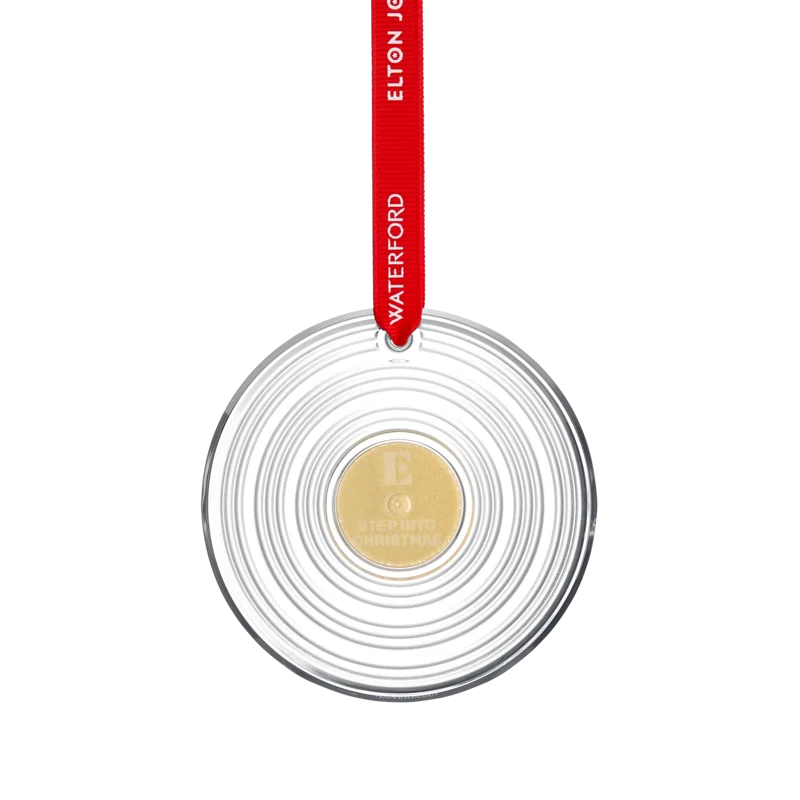 Waterford x Elton Step into Christmas Vinyl Ornament