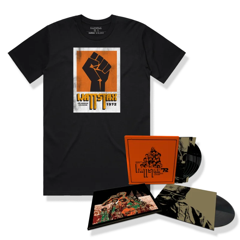 Wattstax: The Complete Concert 10-LP + Wattstax T-Shirt (Black)