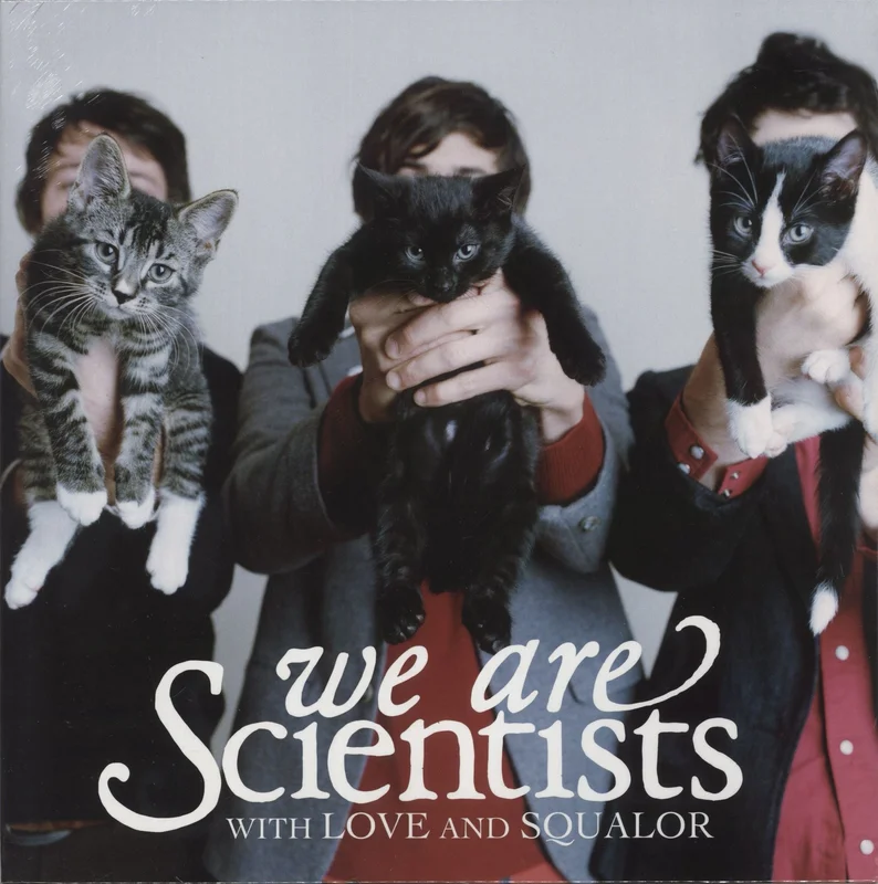 We Are Scientists With Love And Squalor - Red Vinyl UK Vinyl LP