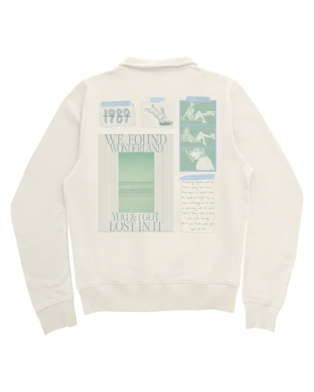 We Found Wonderland Quarter Zip Pullover