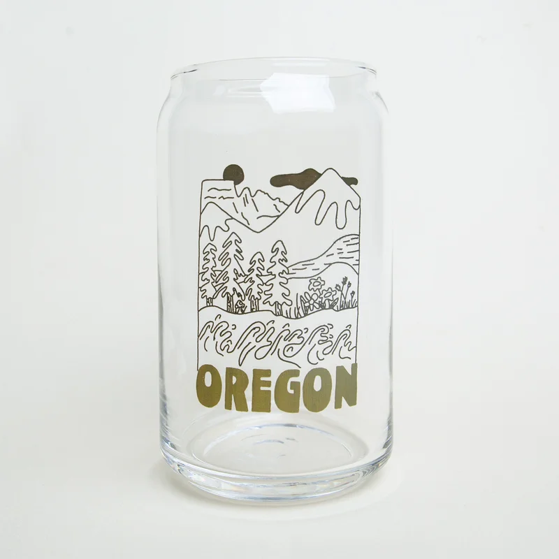 We've Got It All Beer Can Glass