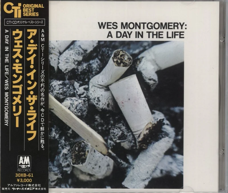 Wes Montgomery A Day In The Life Japanese CD album
