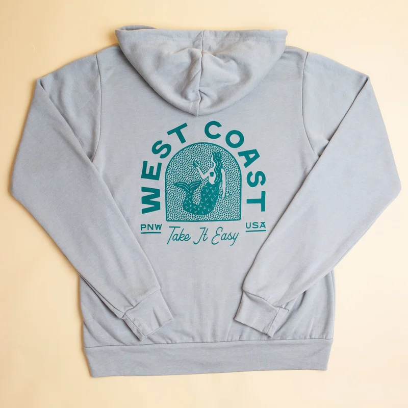 West Coast Mermaid Hoodie (Stone)