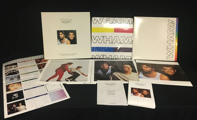 Wham The Final - sealed T-shirt UK Box set