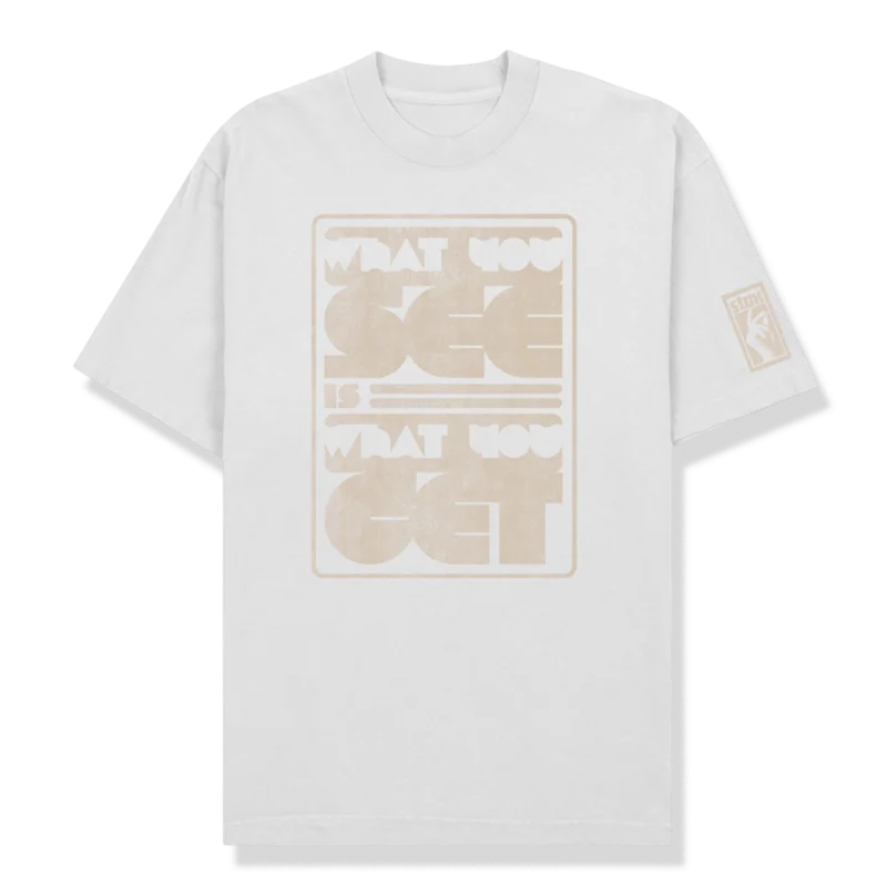 What You See is What You Get Tee (Vintage White)