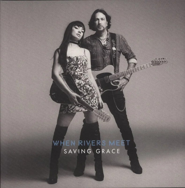 When Rivers Meet Saving Grace - Silver Splatter Vinyl UK Vinyl LP