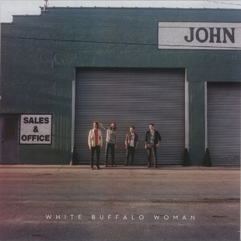 White Buffalo Woman Like You Used To - Black & Blue Vinyl US 7" vinyl