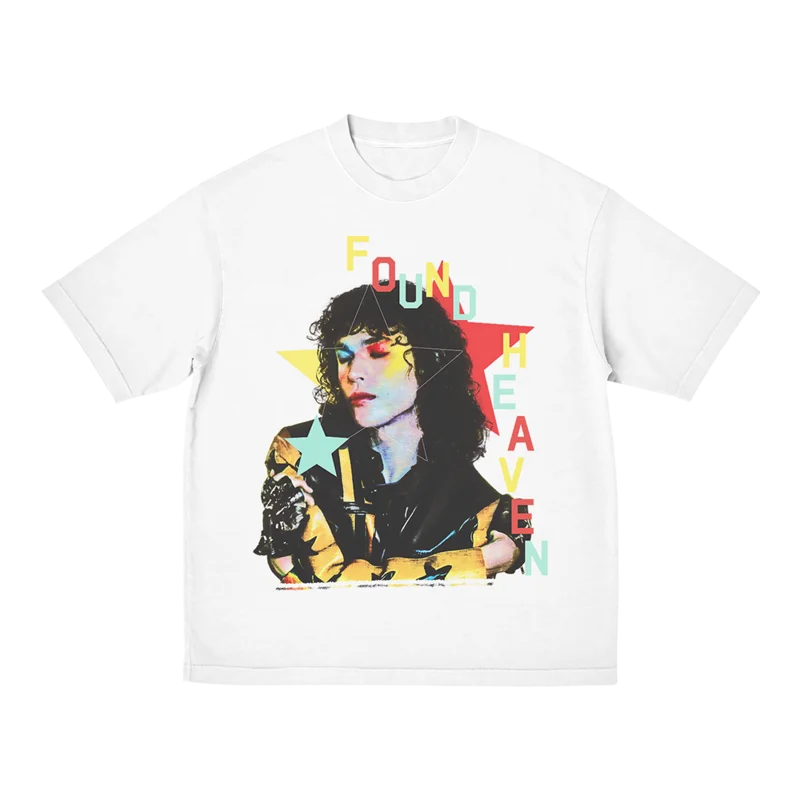 WHITE FOUND HEAVEN TEE
