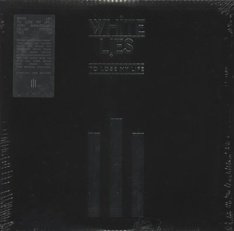 White Lies To Lose My Life - 180gm vinyl - Sealed UK 2-LP vinyl set