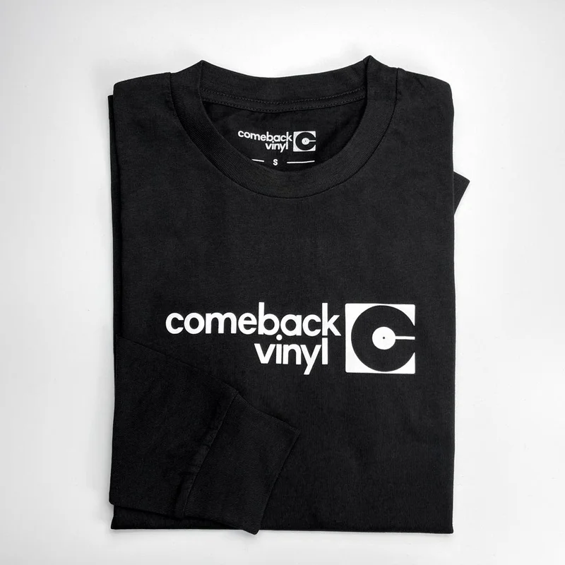 White On Black Horizontal Long Sleeve