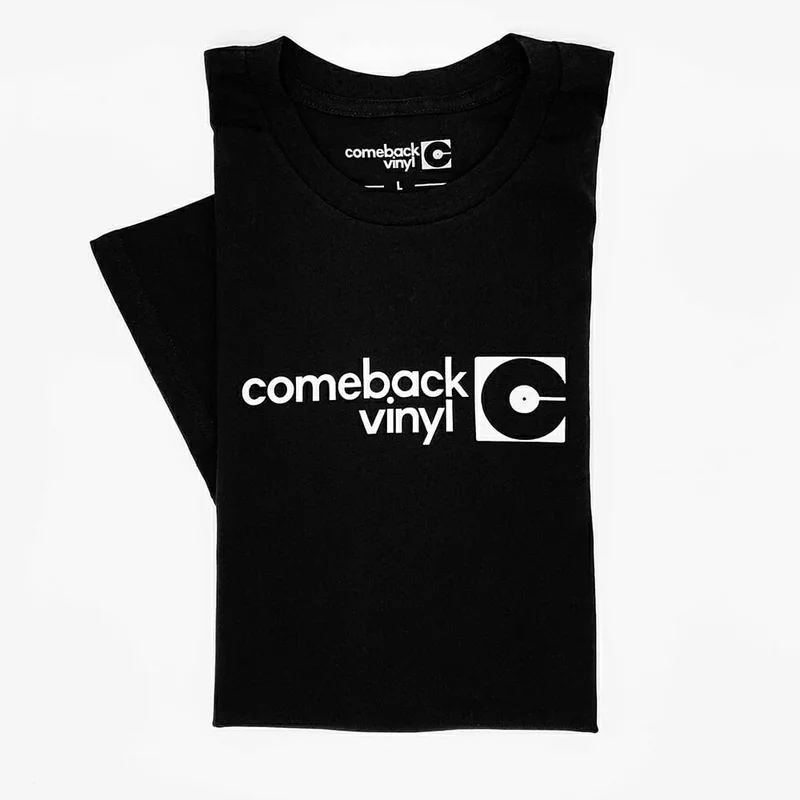 White On Black Horizontal Tee
