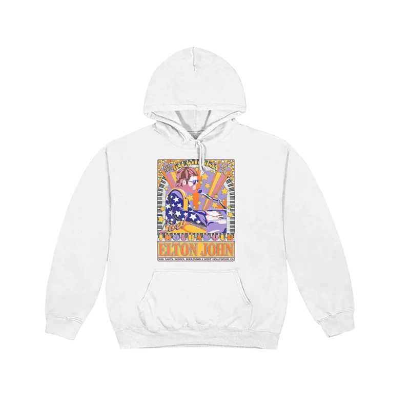 White Troubadour Hoodie
