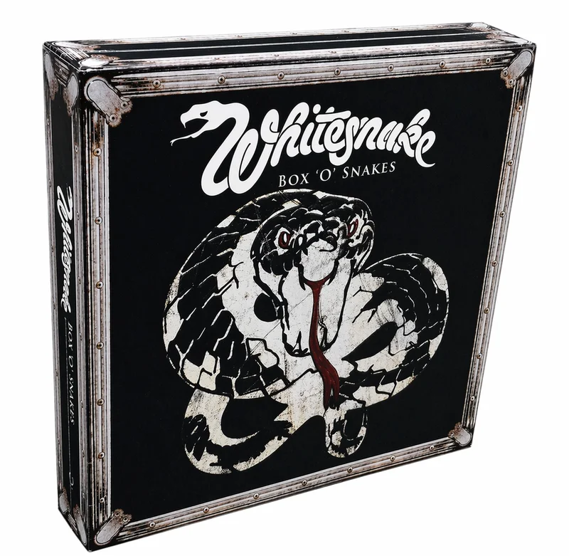 Whitesnake Box 'O' Snakes [The Sunburst Years 1978-1982] - Sealed + Promo Sticker UK Promo Cd album box set
