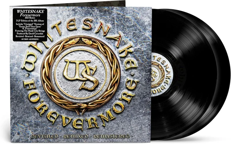 Whitesnake Forevermore - Remastered & Remixed - Black Vinyl - Sealed UK 2-LP vinyl set