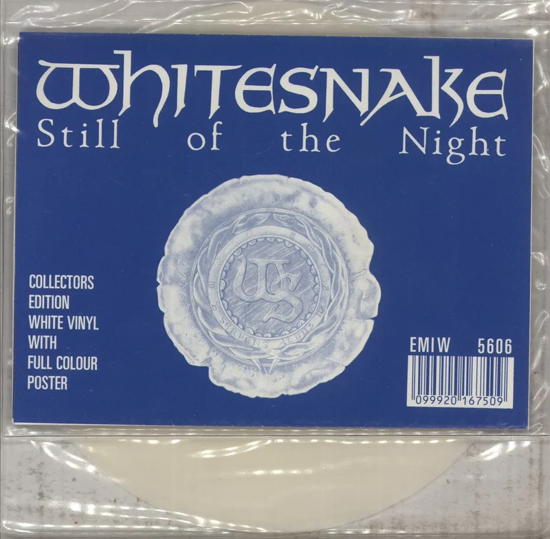 Whitesnake Still Of The Night - White Vinyl UK 7" vinyl