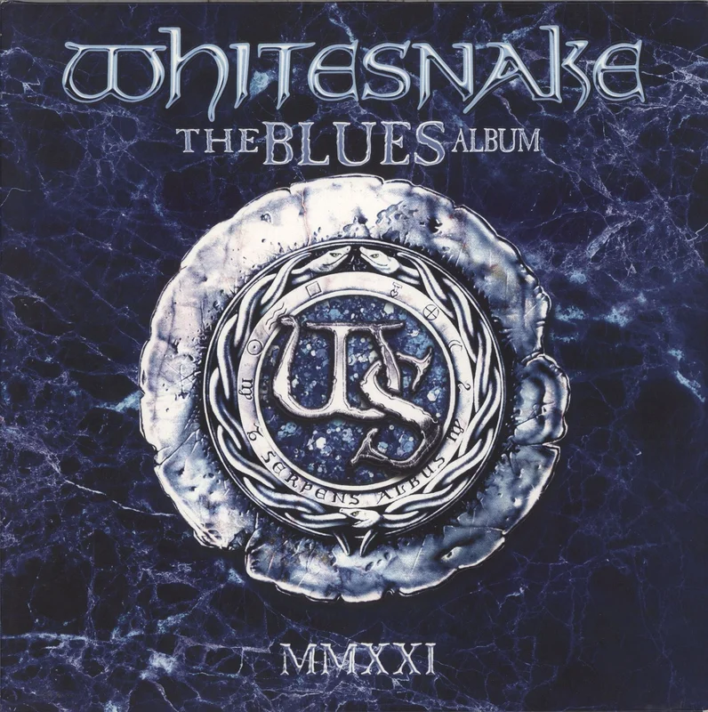 Whitesnake The Blues Album MMXXI - Ocean Blue Vinyl UK 2-LP vinyl set