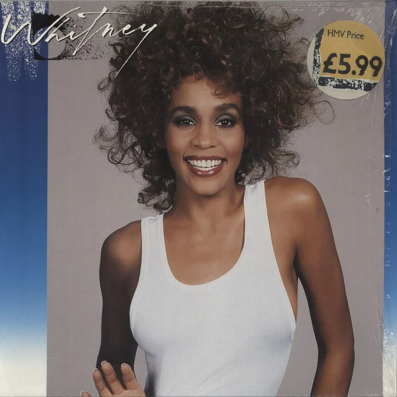 Whitney Houston Whitney - shrink German Vinyl LP